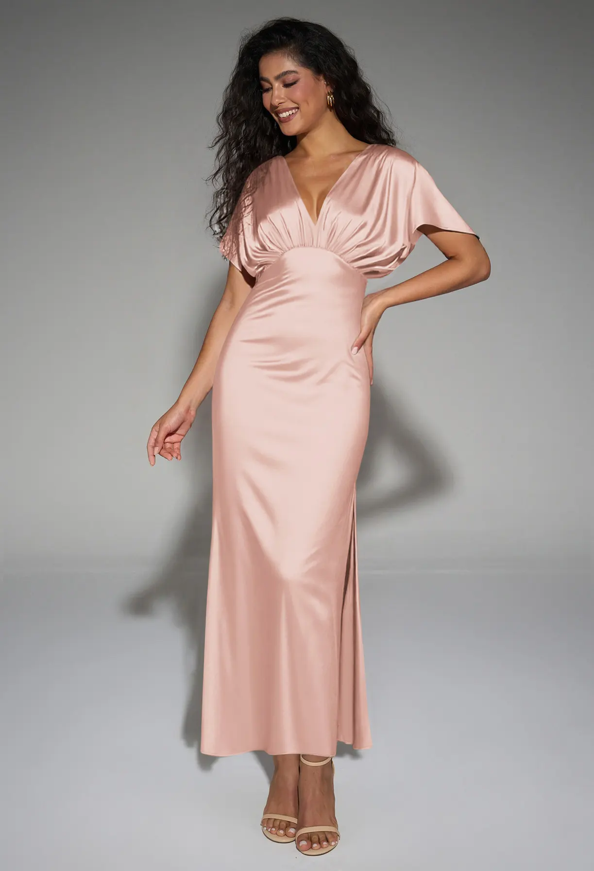 AW Valeria Pearl Pink  Bridesmaid Dresses